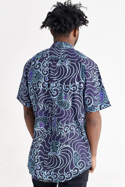 PAISLEY CLOUDS SS WOVEN