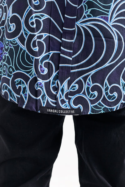 PAISLEY CLOUDS SS WOVEN