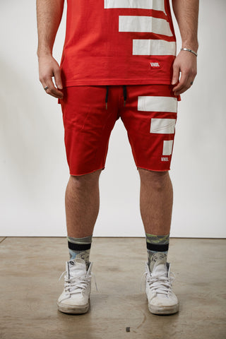 THE KEEPER THOMPSON SHORTS - RED